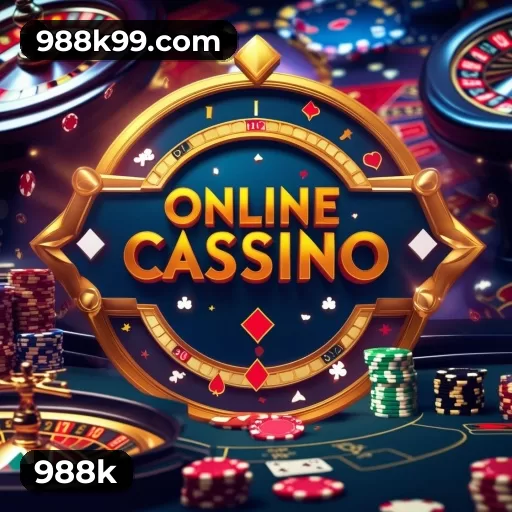Cassino 988k: mesas, live e torneios 🍀